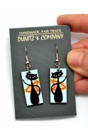 Sassy Cat Earrings